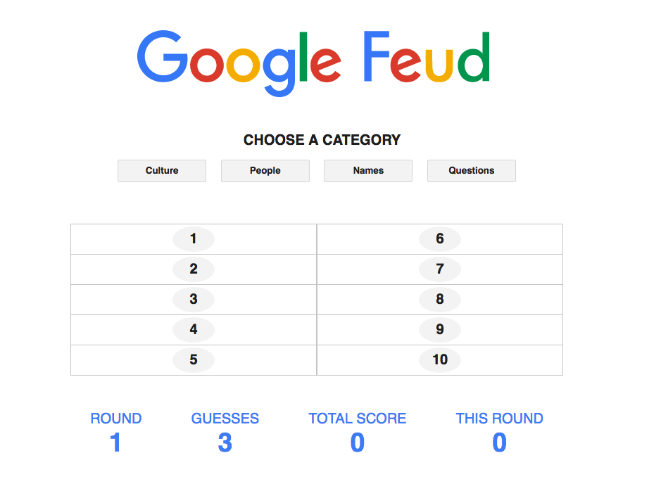 Google Feud Baas Baas